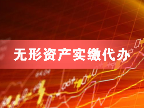 湘西无形资产实缴资本代办